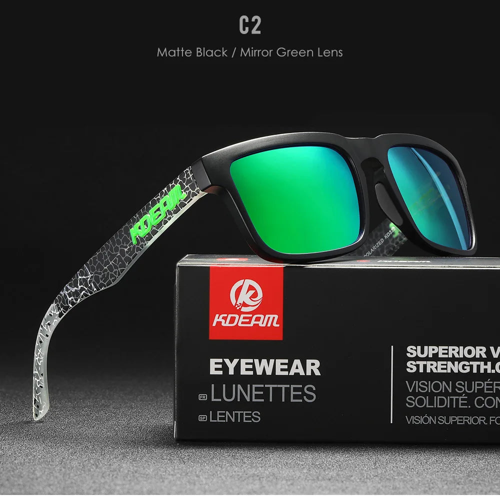 Sunglasses Outdoors Lifestyle Coating Sun Glasses New Matching Colors With Box
