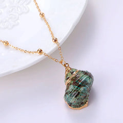 Bohemia Conch Shells Necklace Sea Beach Shell Pendant Necklace For Women