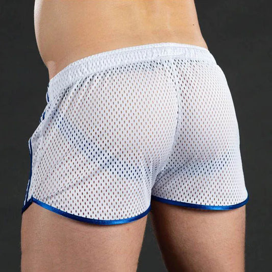 Gym Mens Sport Running Shorts Quick Dry grid Workout Short Pants GYM Wear