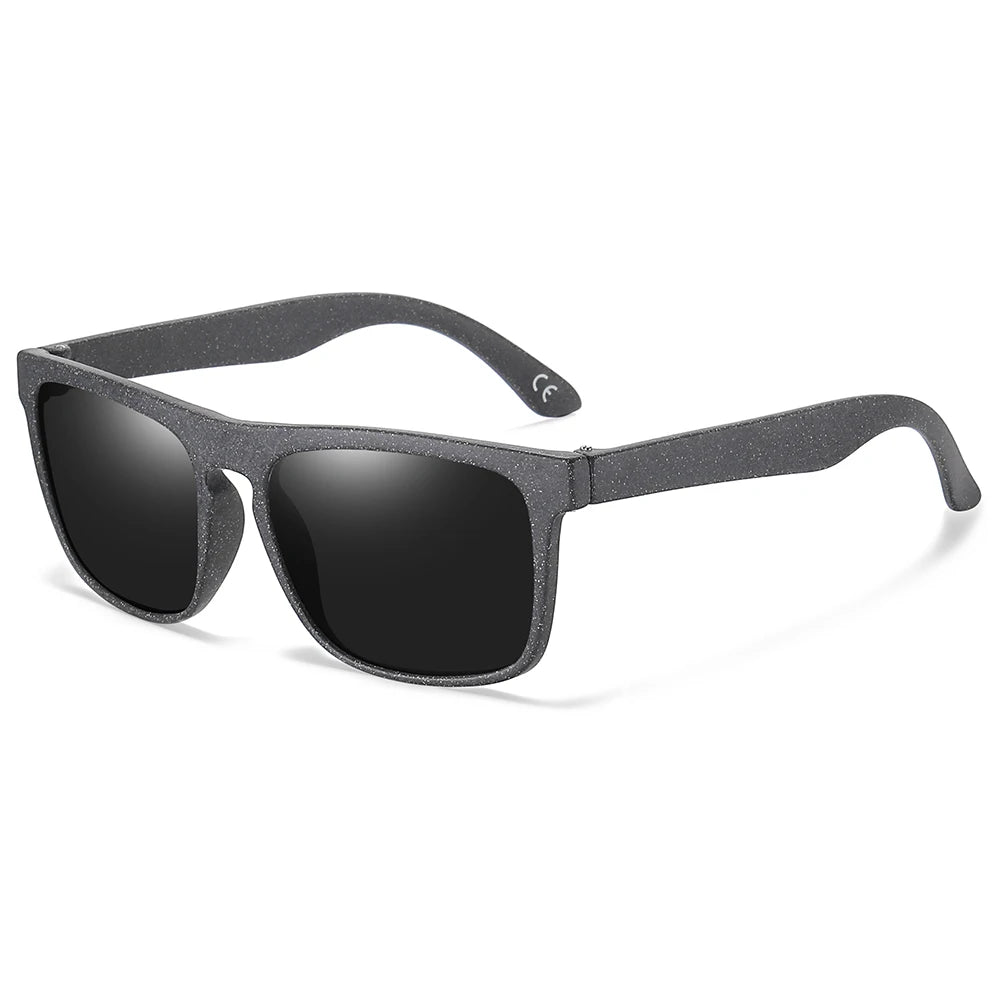 square men's and women's sunglasses Glasses  Wheat straw sunglasses