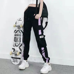 Joggers Womens Casual Sports Sweatpants Girls Hip Hop Streetwear Female Fashion