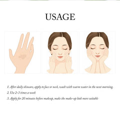 Sakura Seaweed Centella Snail Collagen Sleeping Mask Individual Packaging Nourishing Skin Repair Skin Barrier Face Mask