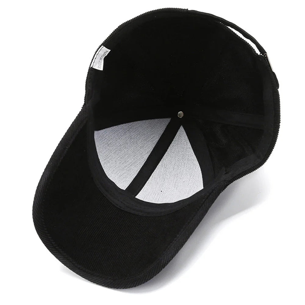 FS Trendy Army Green Corduroy Baseball Caps For Men Luxury Brand Women Hat Yellow Streetwear Hip Hop Cap Bone Masculino 2026