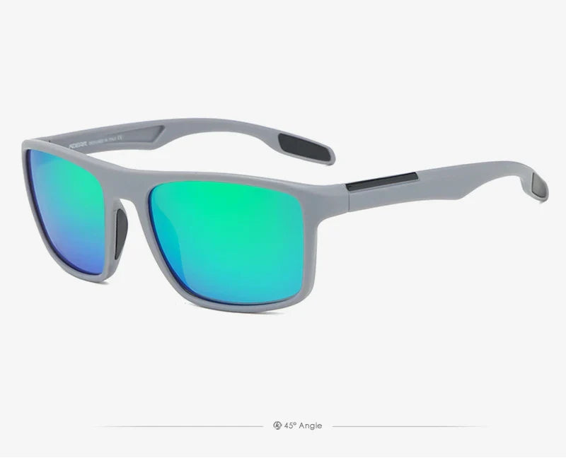 KDEAM Rectangular Ultra Light TR90 Sunglasses Men Polarized Wholesale