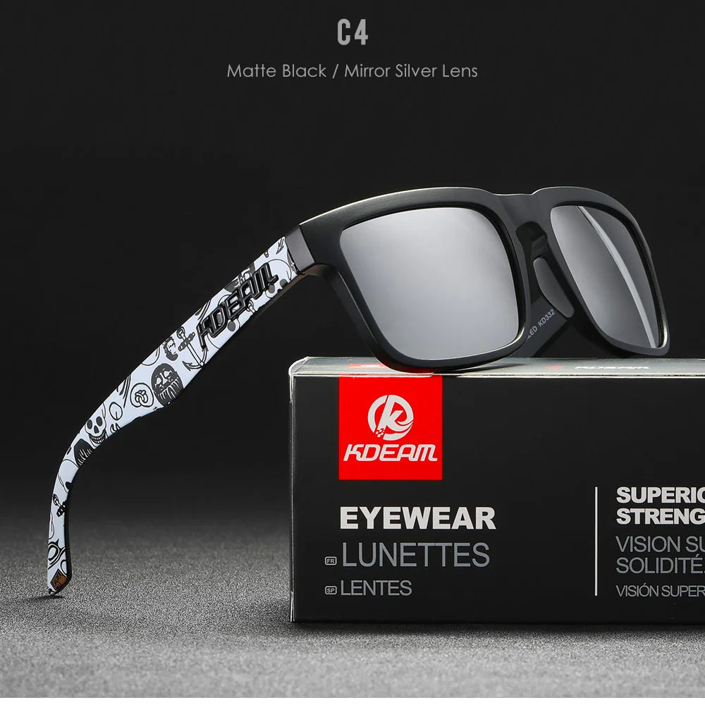 Sunglasses Outdoors Lifestyle Coating Sun Glasses New Matching Colors With Box