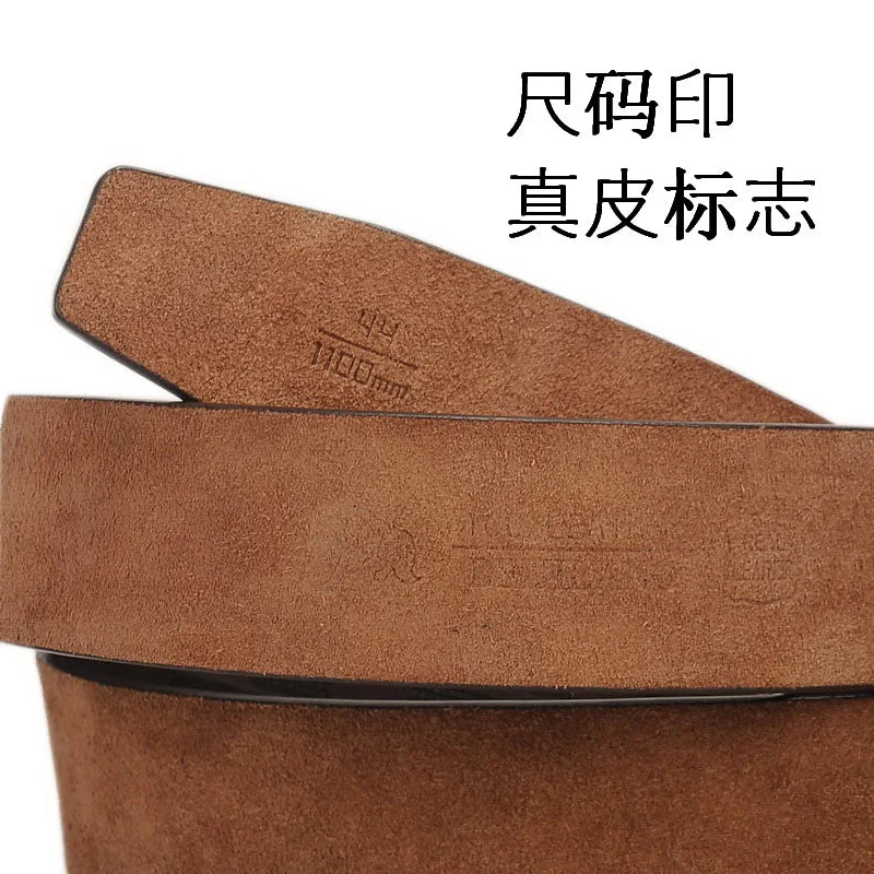 New Men's Leather Belts Classic Business Buckle Leather Belts Leather Belts Luxury Belt Designers