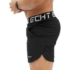 Running Sports Quick Dry Shorts Men Gym Fitness Sportswear Bottoms Male Bodybuilding Training