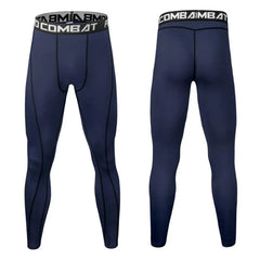 Men Compression Tight Leggings Running Sports Male Fitness Jogging Pants Quick Dry