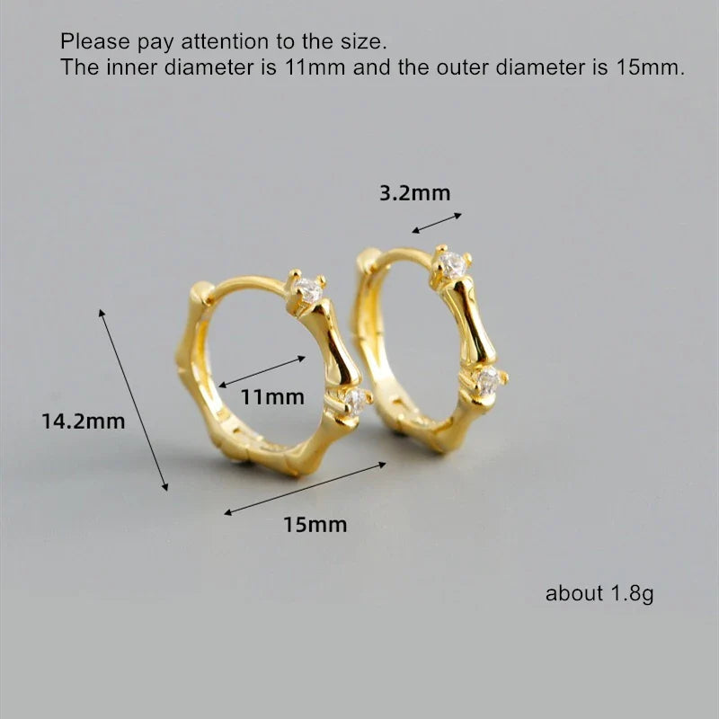 925 Sterling Silver Earring Colorful Dripping Oil Material Ear Ring Ear Buckle Rhombus Shape Trend Wild Girl Women Boy Ear Jewel