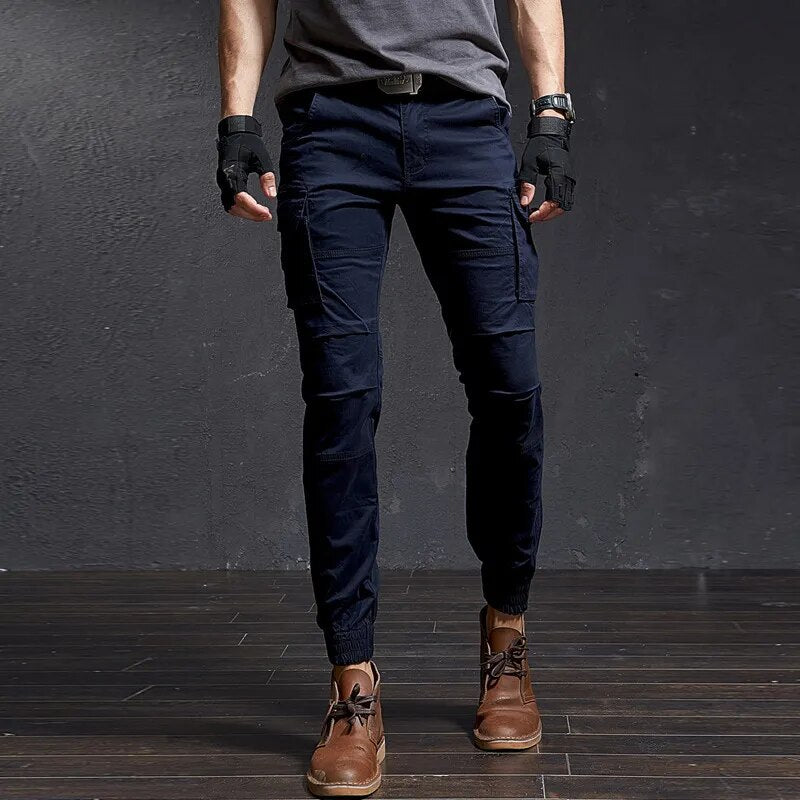 Fashion High Quality Slim Military Camouflage Casual Tactical Cargo Pants