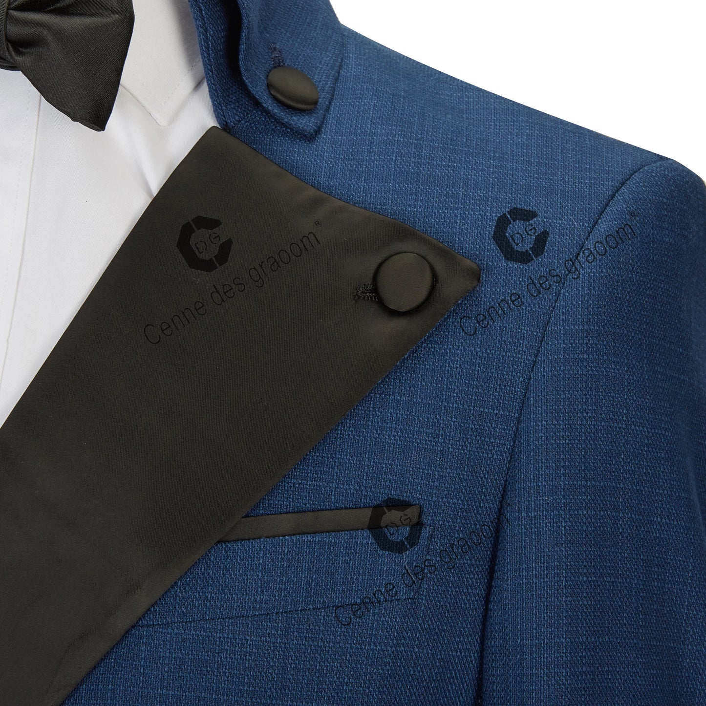 Tuxedo for Mens: Men Suits Double Breasted Tuxedo Shawl Lapel Costume Homme