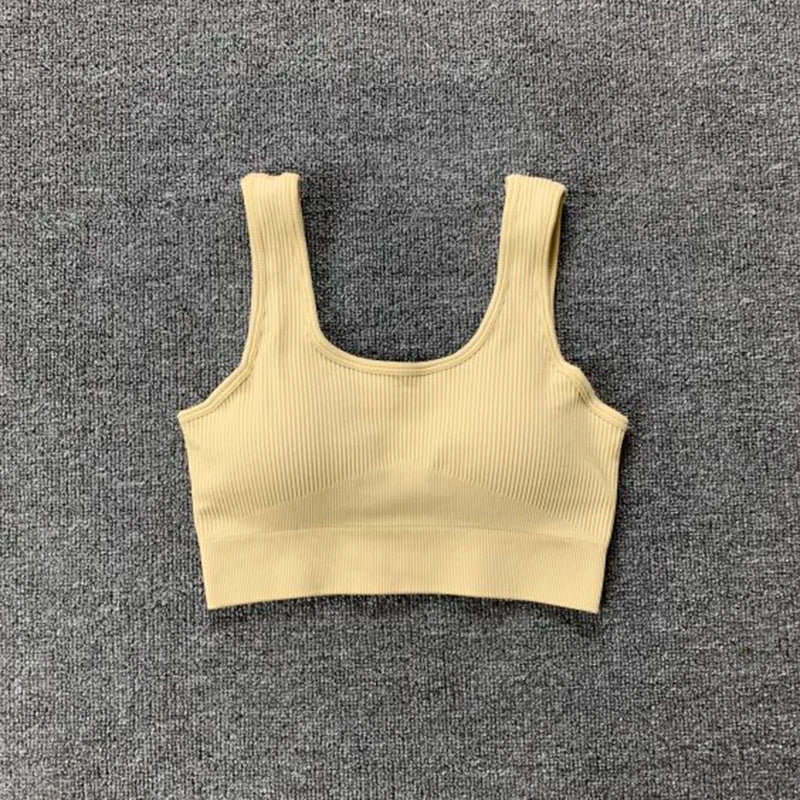 Seamless Sport Suit Yoga Suit Fitness Gym Clothes Women Gym Crop Top Yoga Shirts