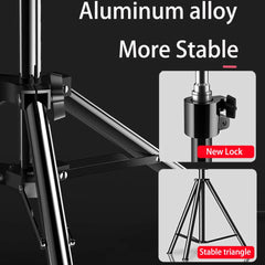 160/210cm Tripod for Phone Smartphone Tripod Mobile Mount Iphone Camera Stand