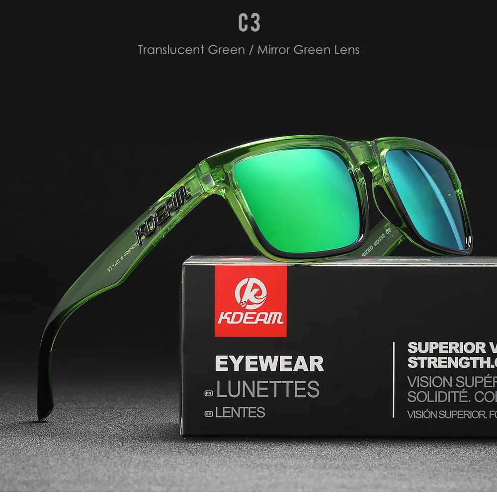 Sunglasses Outdoors Lifestyle Coating Sun Glasses New Matching Colors With Box