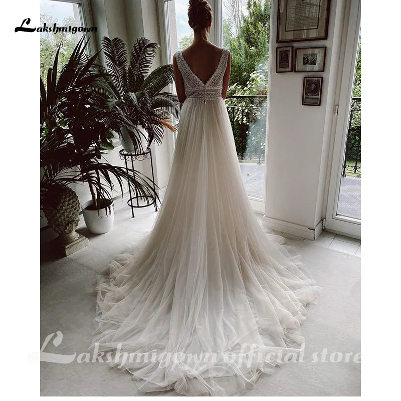 White Bridesmaid Dresses: Wedding Dresses Lace Bridal Gowns tulle A-Line