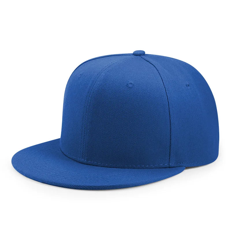 Big Bone Man Plus Size Baseball Caps Adult Flat Peak Hip Hop Fitted Hat Men Women Large Size Snapback Cap size 6 3/4 to size 8