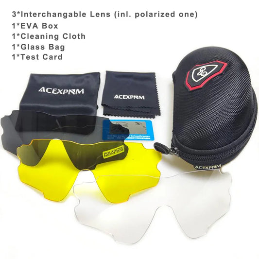 Bike Cycling Glasses Outdoor Sports Cycling Goggles UV400 4 Lens Cycling Eyewear