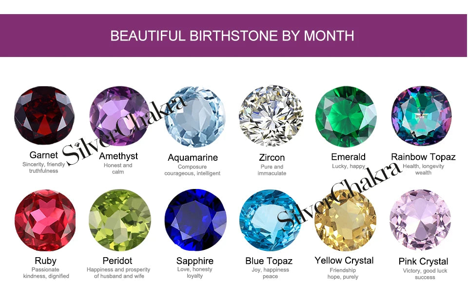 Unique 925 Sterling Silver Necklace Aquamarine Gemstone Pendant Necklaces with Chain