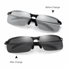 Sunglasses Men Polarized Chameleon Glasses Men Driving Sunglasses