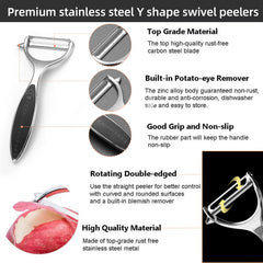 Vegetable Peeler stainless Steel Potato Peeler Sharp Fruit Carrot Julienne peeler,Kitchen