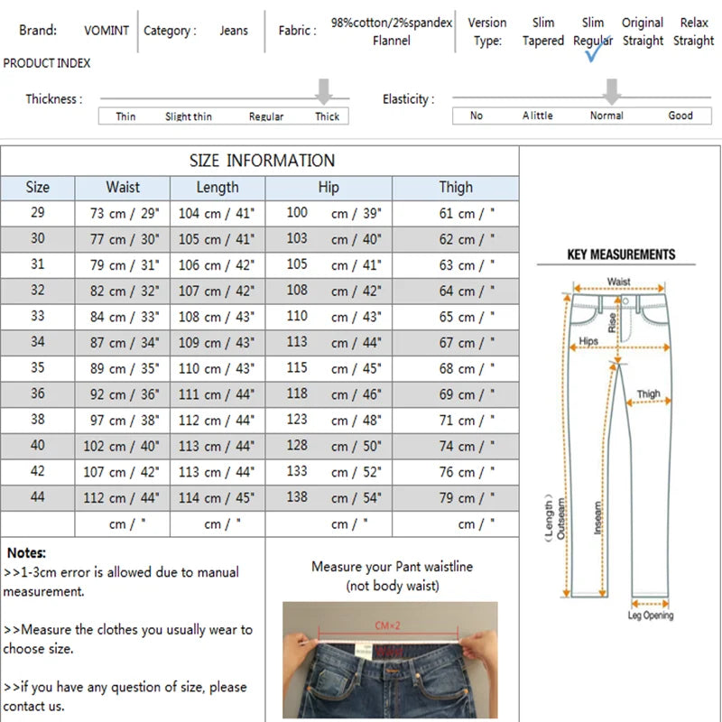 Men's Thin Straight-leg Loose Jeans Classic Style Advanced Stretch