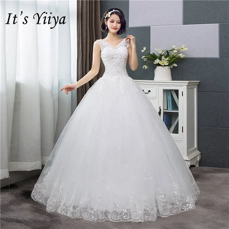 White Bridesmaid Dresses: Wedding Dresses Simple Off White Sequined Wedding Gown