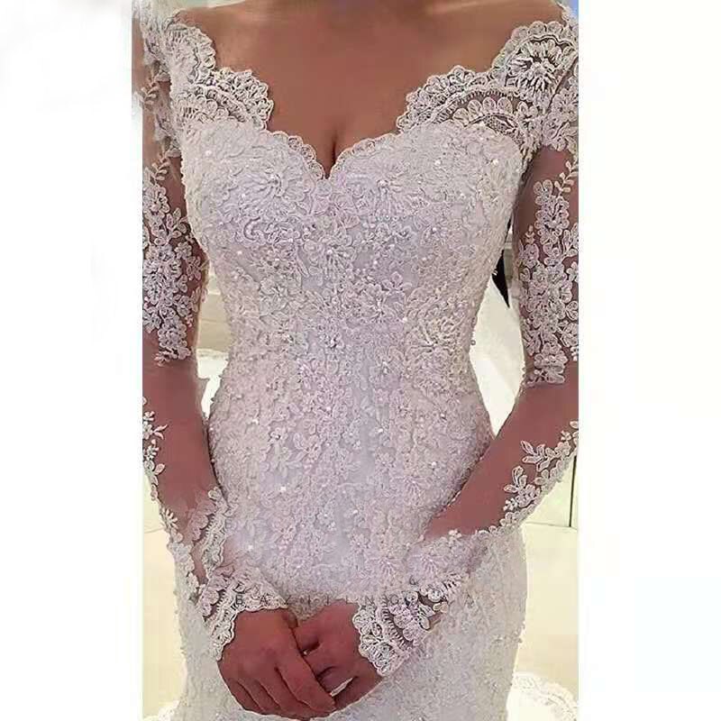 White Bridesmaid Dresses: Wedding Dresses Lace Wedding Bride Dress