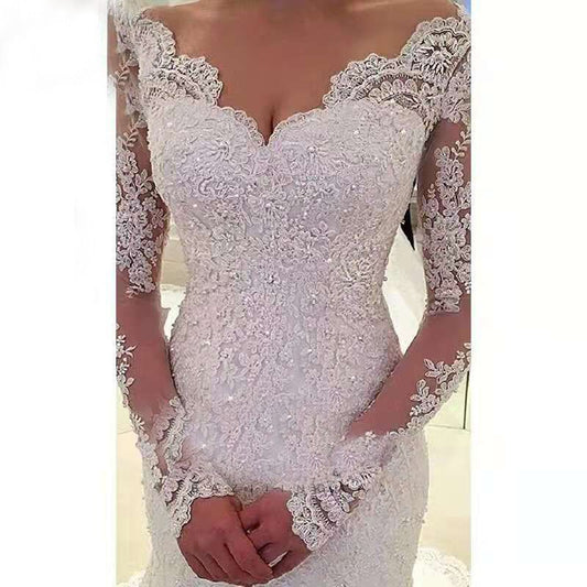 White Bridesmaid Dresses: Wedding Dresses Lace Wedding Bride Dress