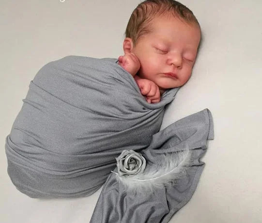 NPK Clearance 19inch Newborn Baby Reborn Doll Kit  Baby Kai Lifelike Soft Touch Fresh color Unfinished Doll Parts