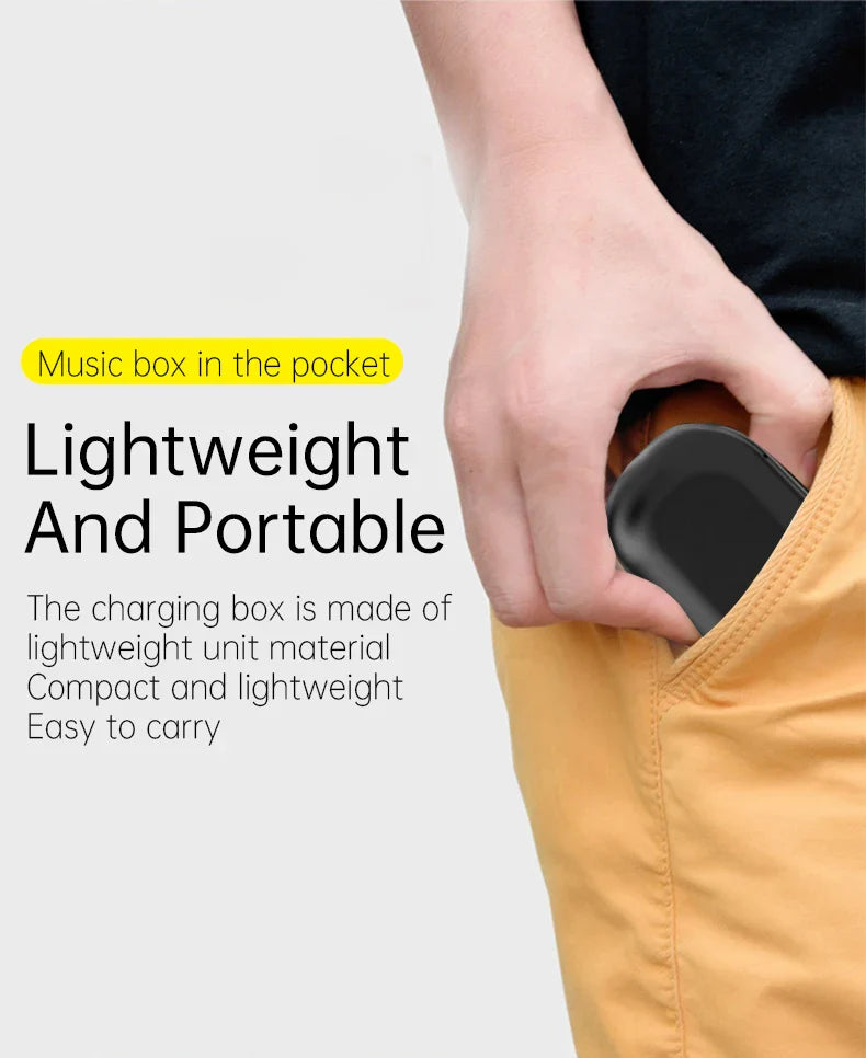 Bluetooth Earphone Dual Wear Style Sport Wireless Headset Earbuds Stereo