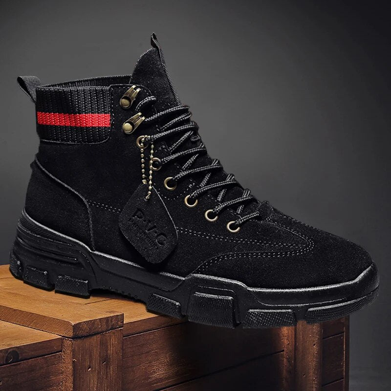 Men Desert Tactical Military Boots Mens Working Safty Shoes Army Combat