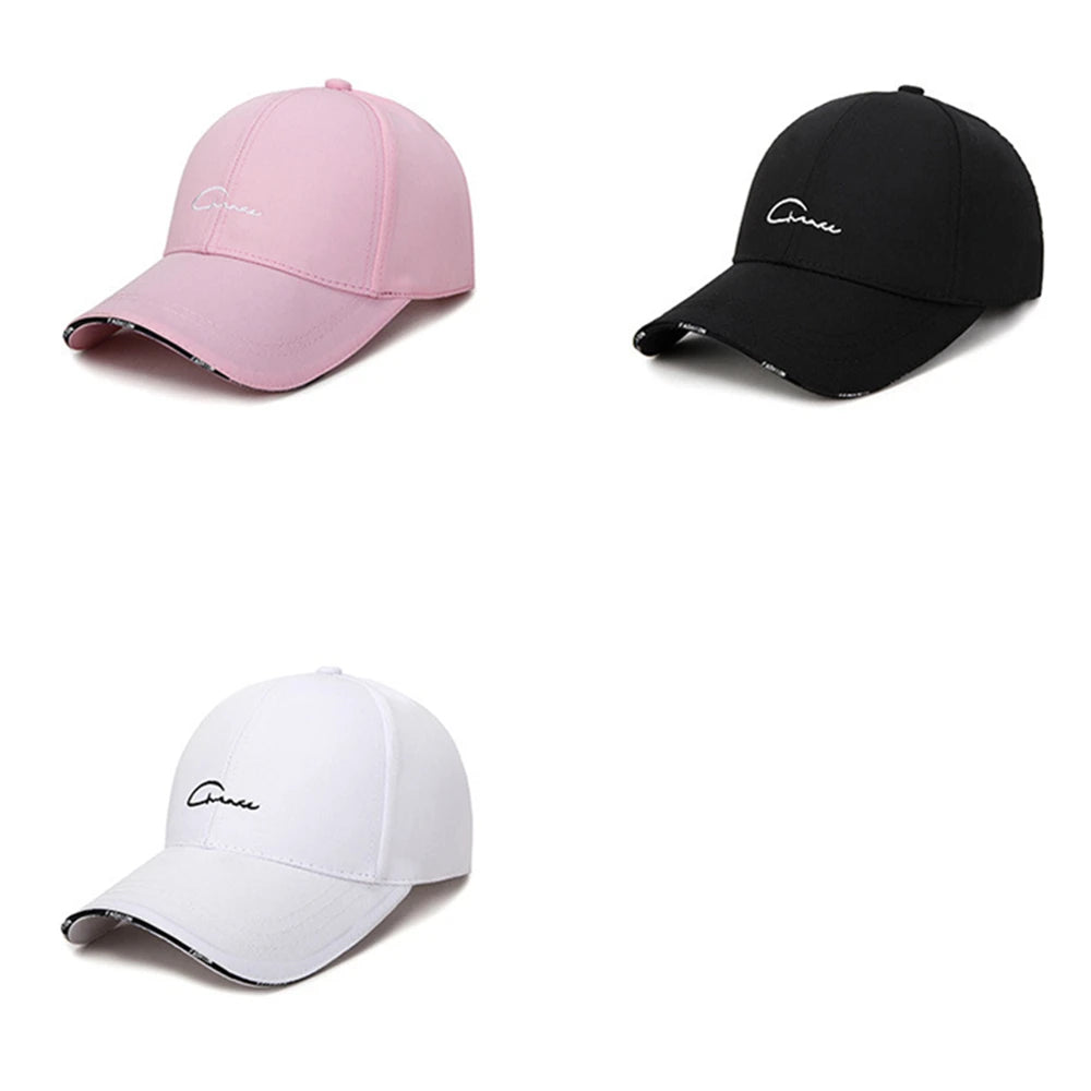 Men And Women Spring And Summer Baseball Cap Hipster Wild Black And White