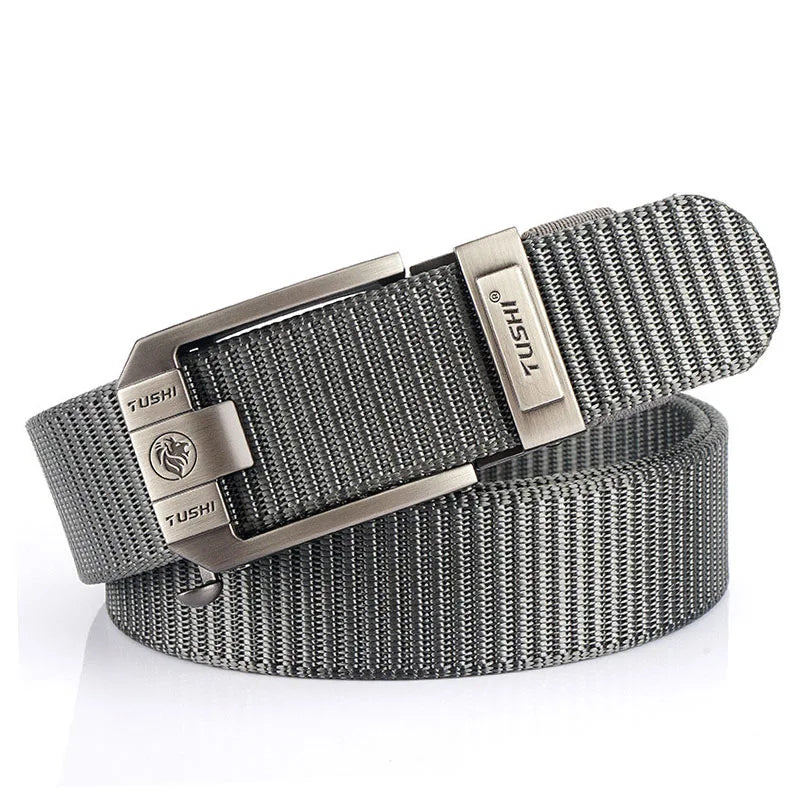 MEDYLA Tactical Belt Nylon Military Army belt Outdoor Metal Buckle Police Heavy Duty men's Training Hunting Belt