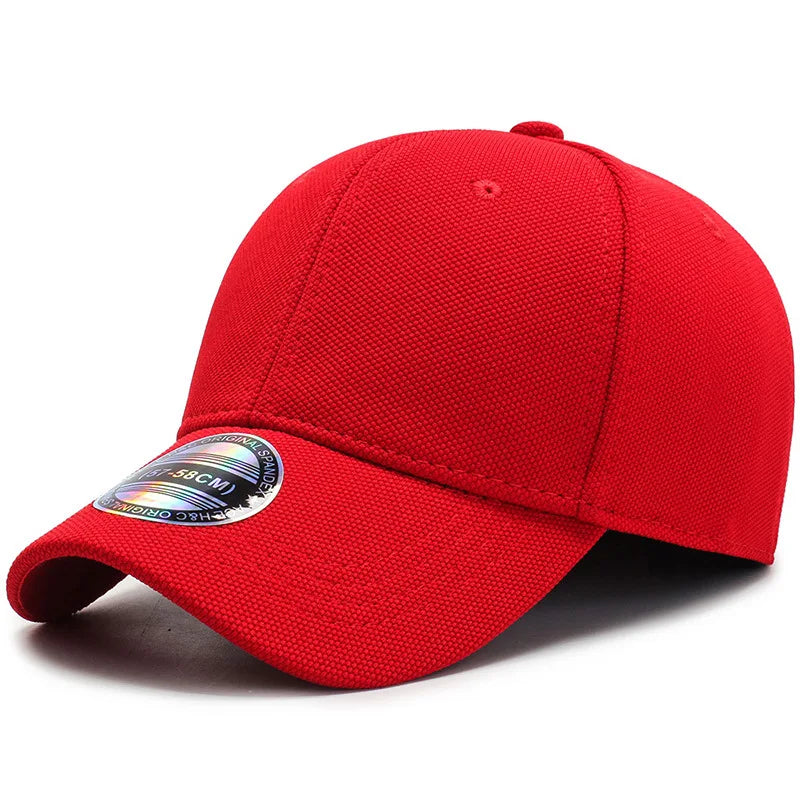 COKK Baseball Cap Men Snapback Hats Caps Men Fitted Closed Full Cap Women Gorras Bone Male Trucker Hat Casquette Outdoor Black