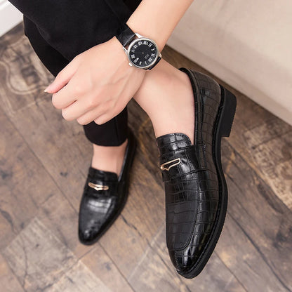 italian shoes casual brands slip on formal luxury shoes dress men loafers moccasins genuine leather driving shoes big size 48 o4