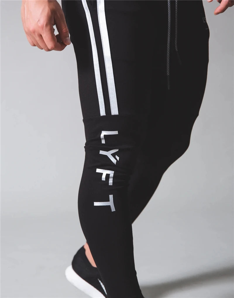 Side Stripe JP&UK Autumn Men Gym Training Jogging Pants Men Joggers Slim Fit