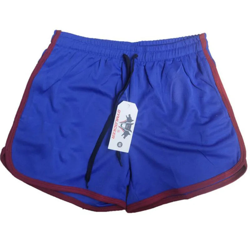 Men's Sports Gym Athletic Shorts Middle Trousers Elastic Band Sports Man