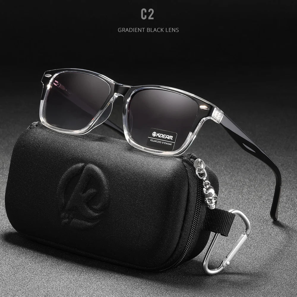 Polarized Sunglasses For Men Women TR90 Material Frame Spring