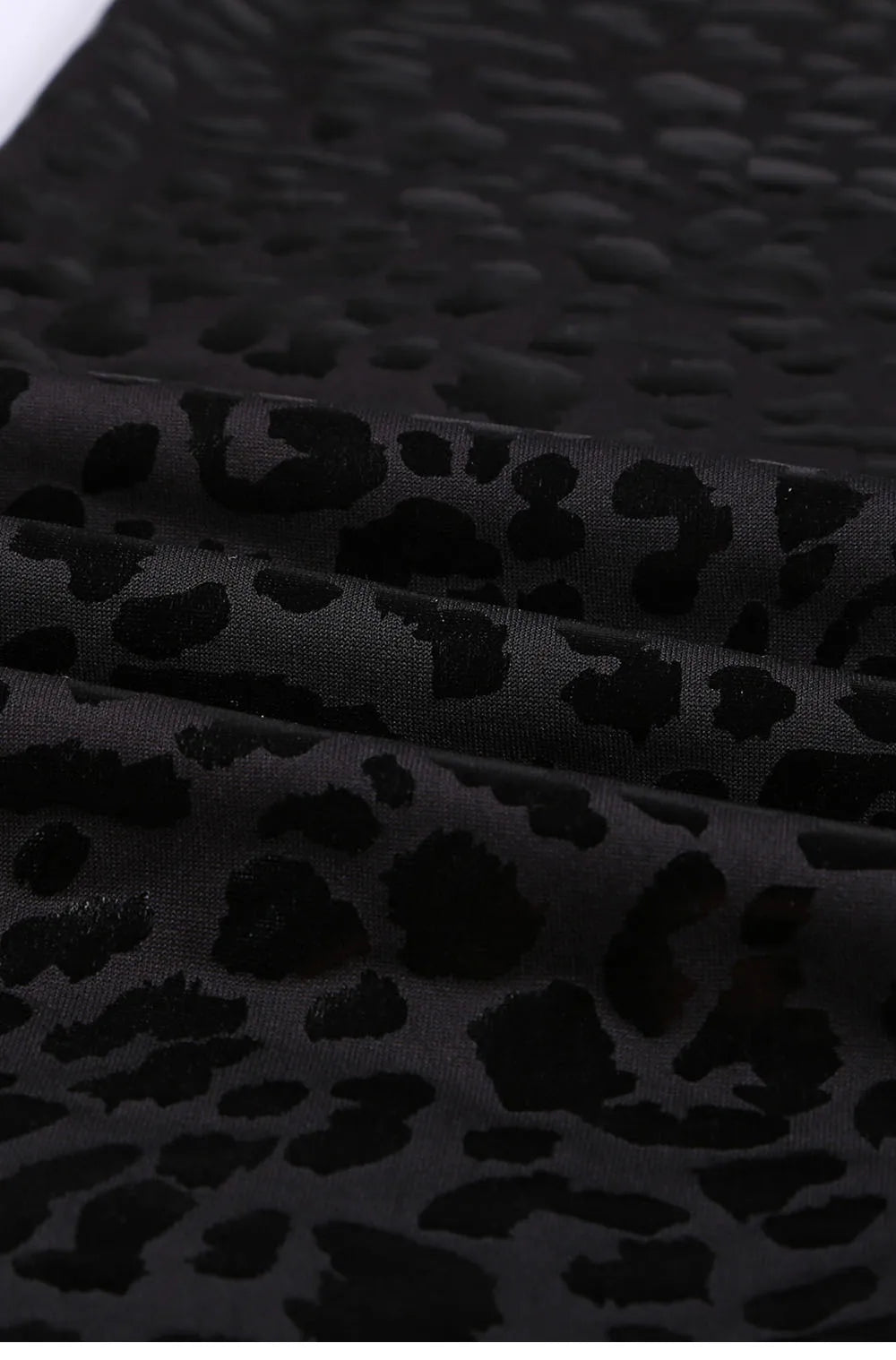 High Waist Leather Leggings for Women Leopard Snake Leather Trouser Black