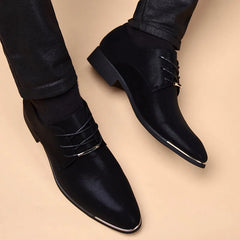 Business Men Leather Shoes Fashion Formal Dress Shoes Men