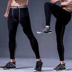 Mens Tight Gym Compression Pants Quick Dry Fit Sportswear Running Tights