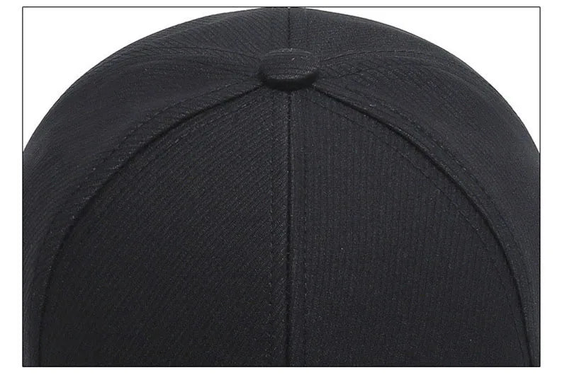 Men Fashion Wild Sunshade Sun Protection Black Baseball Cap For Winter Women Sport Cotton Warm Hats Male Kpop Bone Unisex C35