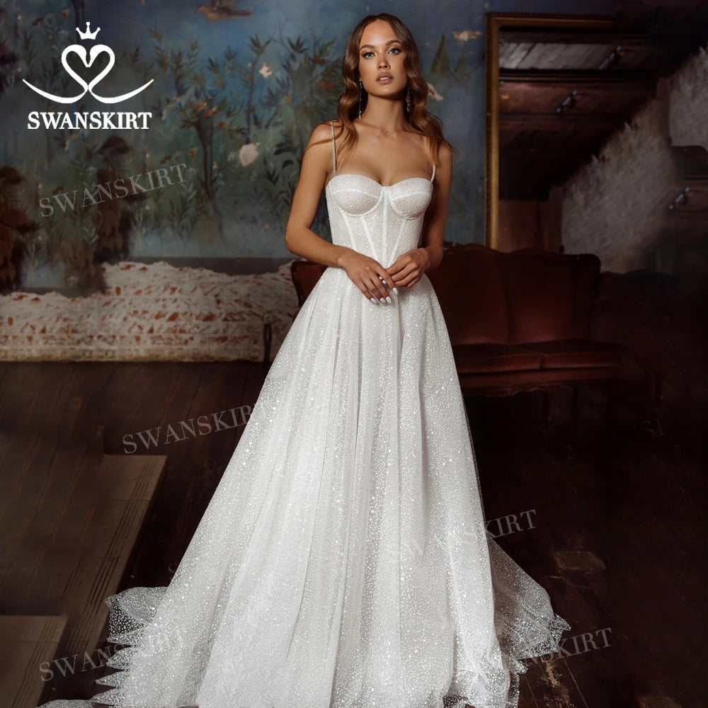 White Bridesmaid Dresses: Wedding Dress Crystal Belt With Pockets