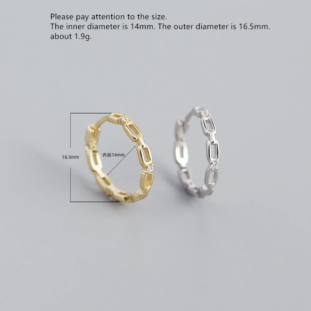 925 Sterling Silver Earring Colorful Dripping Oil Material Ear Ring Ear Buckle Rhombus Shape Trend Wild Girl Women Boy Ear Jewel