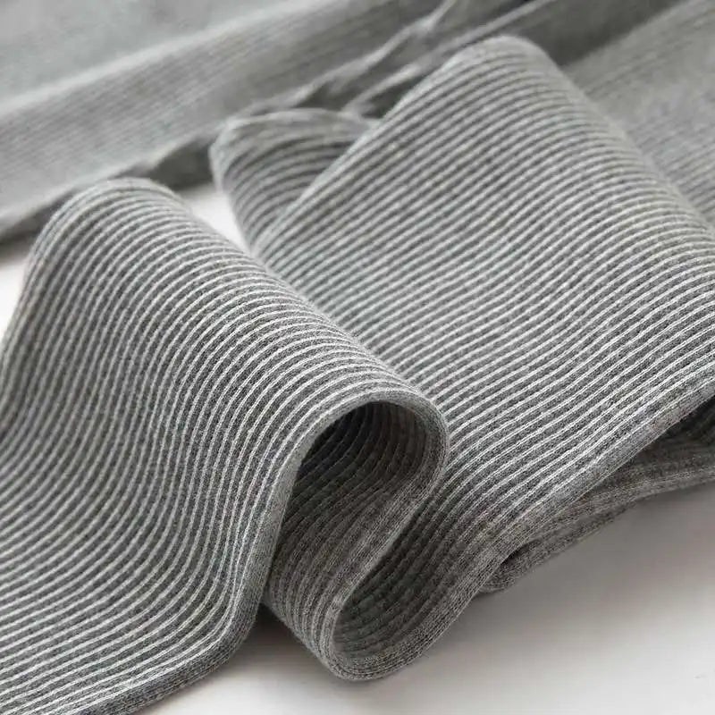 Ribbed Leggings For Women High Waist Autumn Winter Warm Legging Cotton