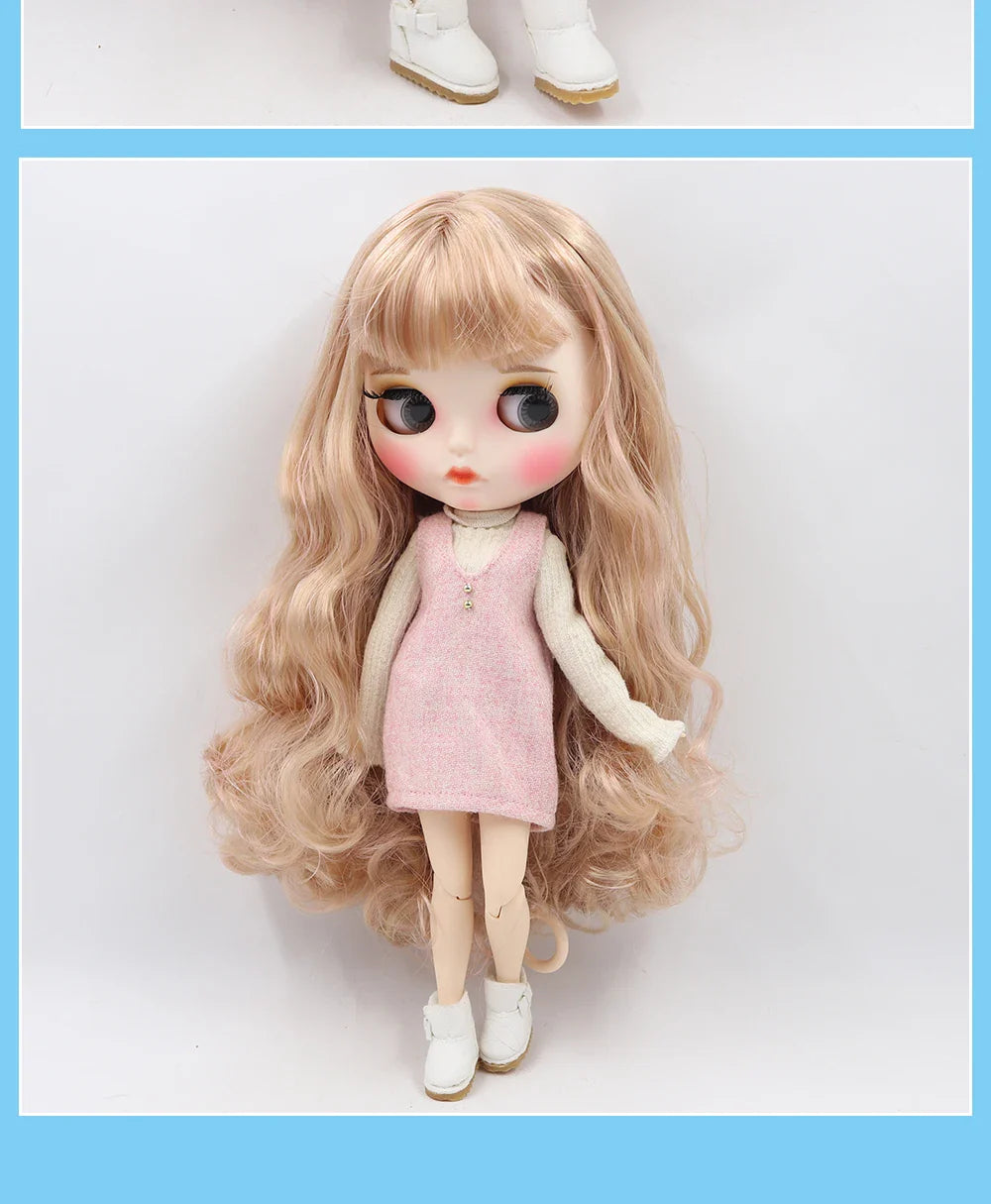 ICY DBS Blyth Doll 1/6 bjd joint body doll combination including dress shoes on sale 30cm anime toy