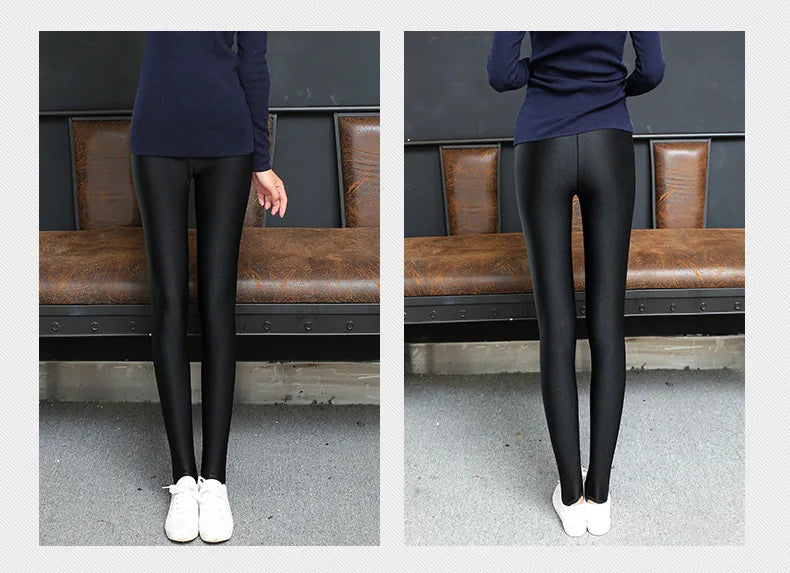 women spring autumn large size leggings lady summer knee length short pants casual