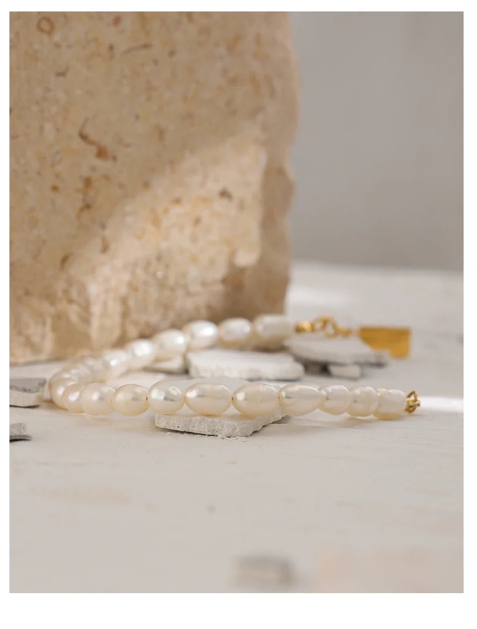 Yhpup Stainless Steel Natural Pearl Bracelet Stylish Chain LOVE Women Bracelet High Quality Jewelry бежутерия женская колье