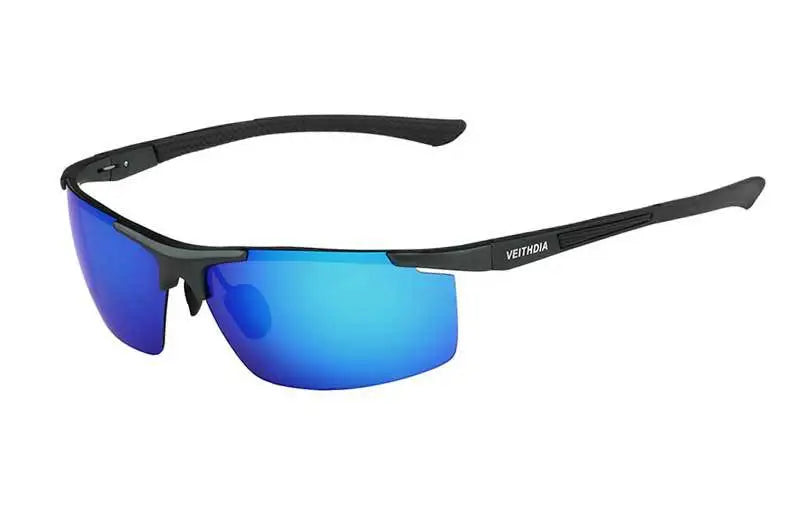 VEITHDIA Aluminum Magnesium Men's Sunglasses Polarized UV400 Coating Mirror Sun Glasses Outdoor Male Eyewear Accessories 6588