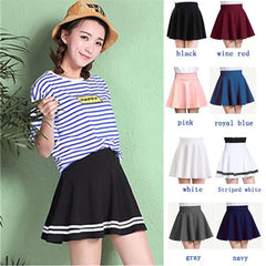 Elastic Midi Skirts for Women, Versatile Style for Winter and Summer, Mini Short Skirts